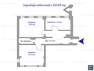 Spatiu  birouri de inchiriat, zona Gheorghe Doja, 80 mp