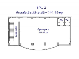 Spatiu  birouri de inchiriat, zona Mihai Bravu, 281 mp