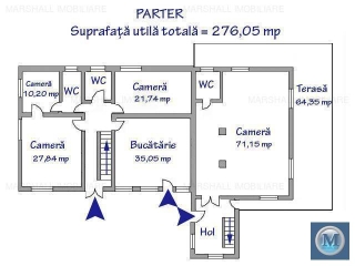 Vila cu 10 camere de vanzare in Breaza, 822.74 mp