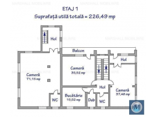 Vila cu 10 camere de vanzare in Breaza, 822.74 mp