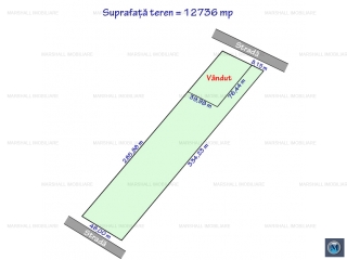 Teren intravilan de vanzare, zona Exterior Nord, 12736 mp