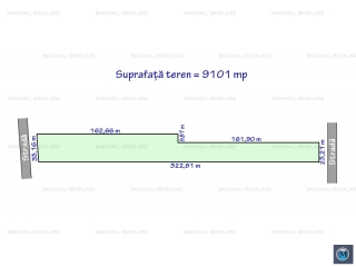 Teren intravilan de vanzare, zona Albert, 9101 mp