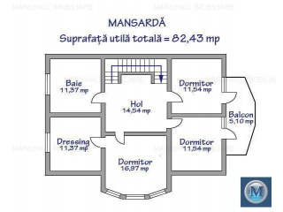 Vila cu 5 camere de vanzare in Paulesti, 154 mp